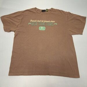 John Deere T-Shirt XL Agriculture Tractor Mid West Core Country Grunge Farming